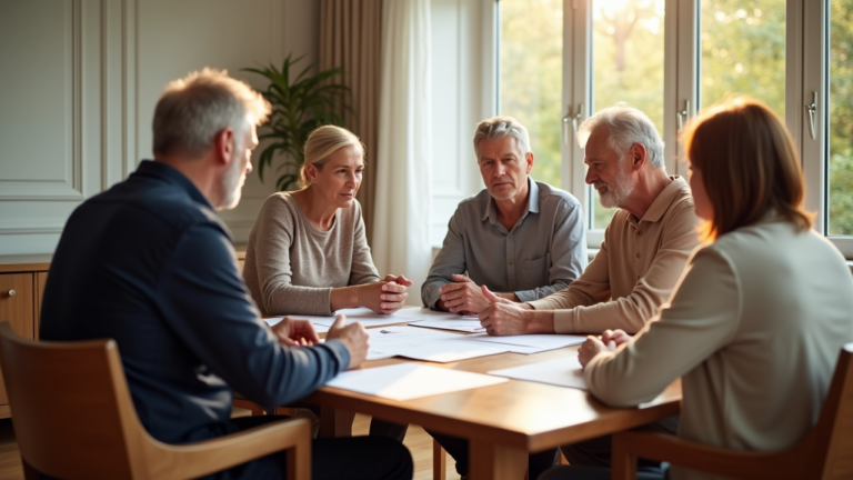 Hausverkauf in einer Erbengemeinschaft erfolgreich abwickeln - Beitragsbild (Flux-advanced)